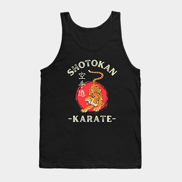 Shotokan Karate Tank Top by FullOnNostalgia